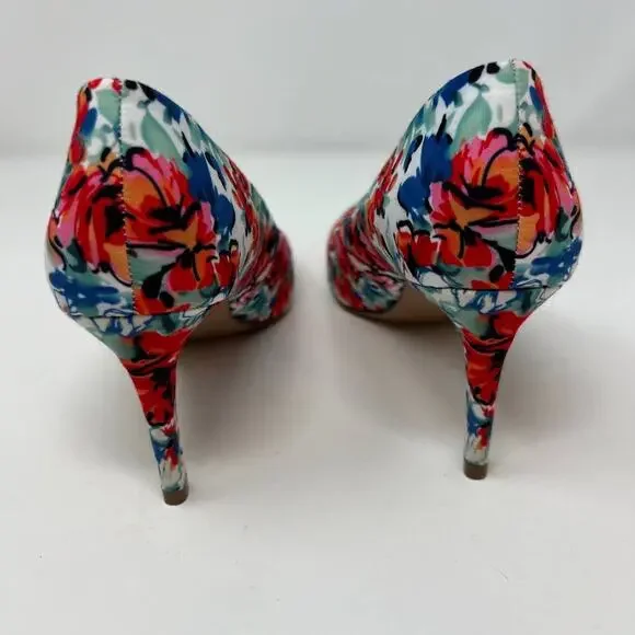 Kelly & Katie KK Misha Women's Heels Size 6.5 Floral - Picture 6 of 12